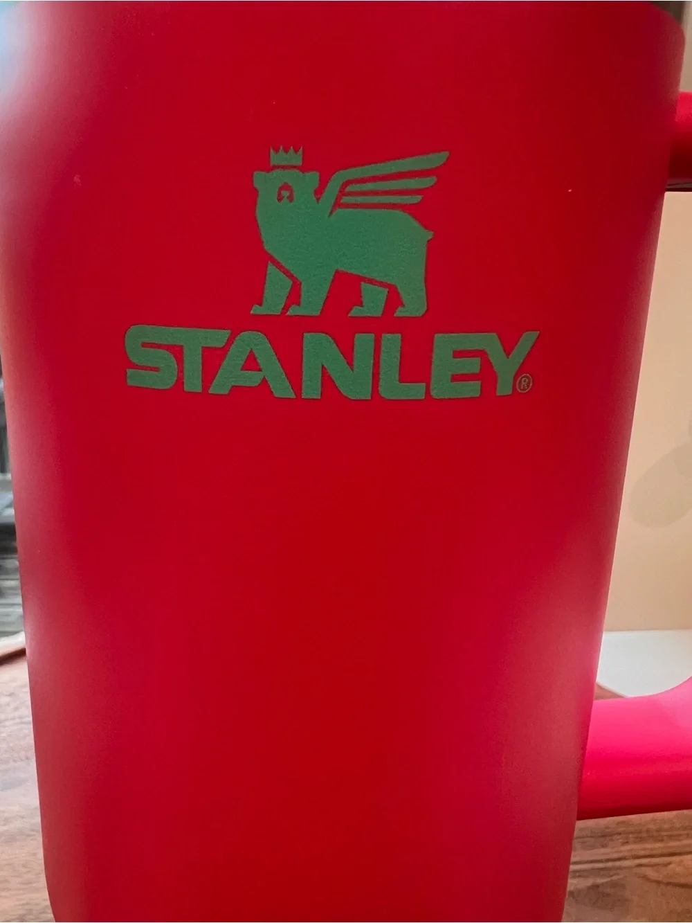 Stanley Pink Insulated Travel Mug with Handle and Snap Lid